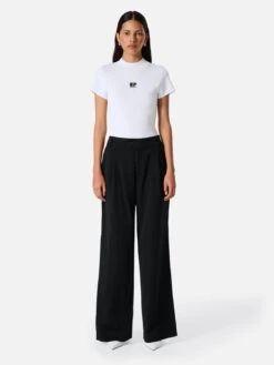 ENA PELLY - Bronte Trim Suit Pant (Black) -Faithfull The Brand || Carver™ || One Teaspoon Shop elysian collective ena pelly bronte suit pant black 1