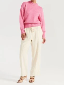 ENA PELLY - Louie Mohair Knit (Carnation)