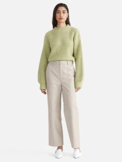 ENA PELLY - Max Open Back Knit Sweater (Nile) -Faithfull The Brand || Carver™ || One Teaspoon Shop elysian collective ena pelly max open black sweater nile 1