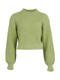 ENA PELLY - Max Open Back Knit Sweater (Nile)