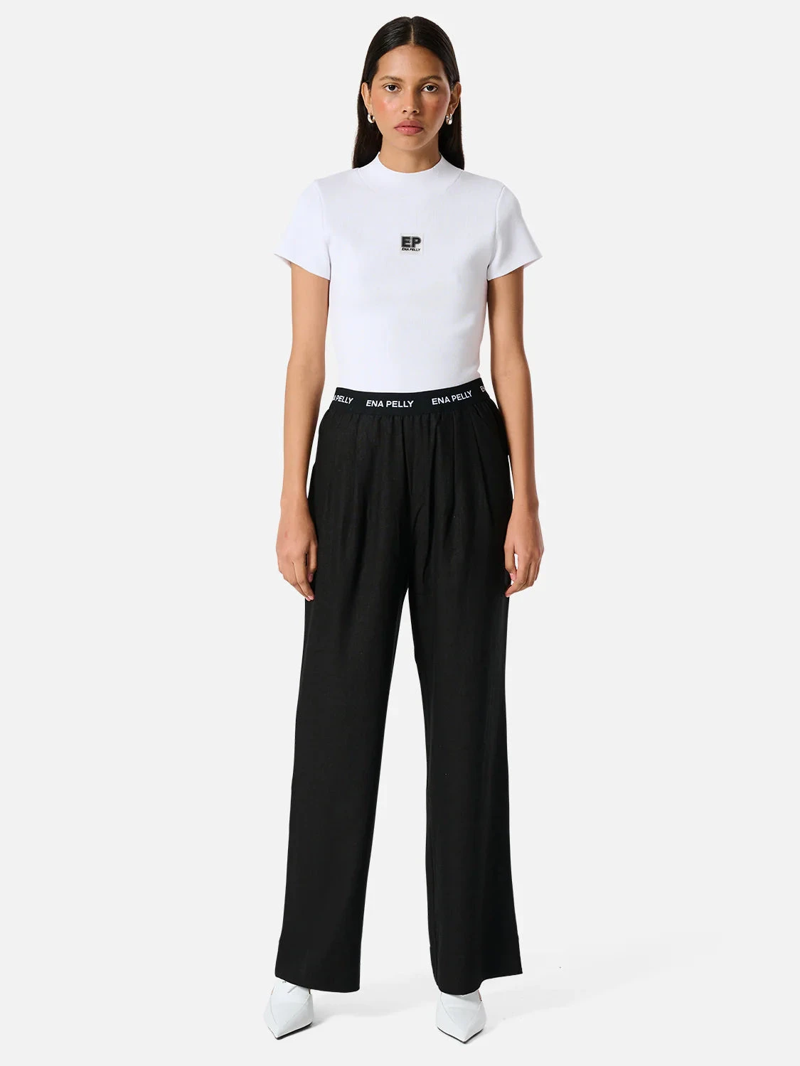 ENA PELLY - Myla Soft Tailoring Pant (Black) 2 ENA PELLY - Myla Soft Tailoring Pant (Black) - Image 2