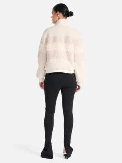 ENA PELLY - Rory Contrast Faux Fur Jacket (Bone) -Faithfull The Brand || Carver™ || One Teaspoon Shop elysian collective ena pelly rory contrast faux fur jacket 2