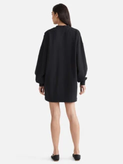 ENA PELLY - Studios Sweater Dress (Washed Black) -Faithfull The Brand || Carver™ || One Teaspoon Shop elysian collective ena pelly studios sweater dress washed black 3