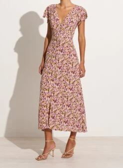FAITHFULL THE BRAND - Magdelena Midi Dress (Cala Nika Floral) -Faithfull The Brand || Carver™ || One Teaspoon Shop elysian collective faithfull the brand magdelena cala nika floral 2
