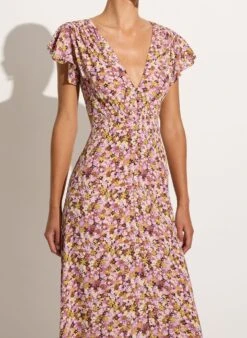 FAITHFULL THE BRAND - Magdelena Midi Dress (Cala Nika Floral) -Faithfull The Brand || Carver™ || One Teaspoon Shop elysian collective faithfull the brand magdelena cala nika floral 4