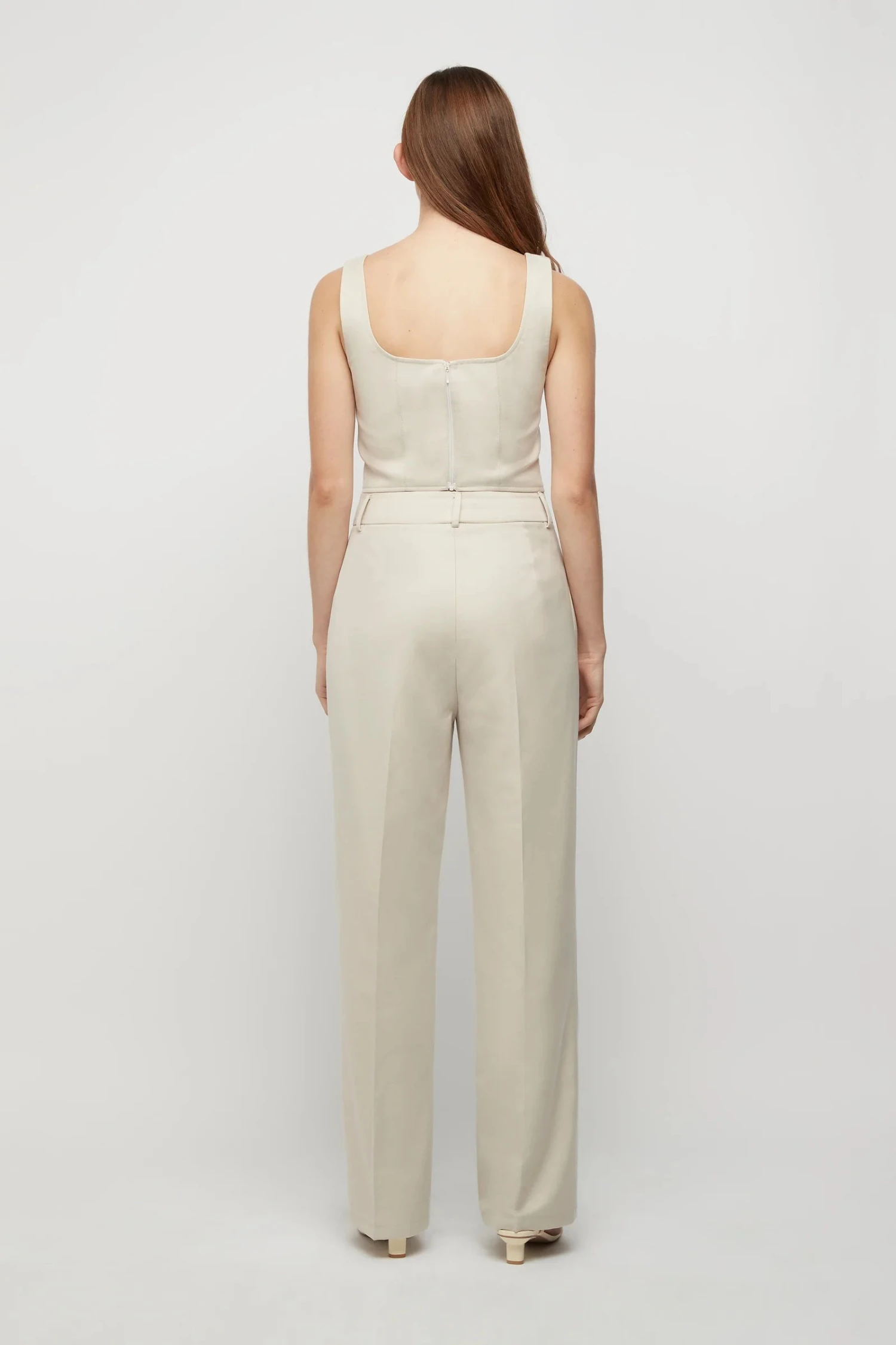 FRIEND OF AUDREY - Filippa Trousers (Winter White) 2 FRIEND OF AUDREY - Filippa Trousers (Winter White) - Image 2
