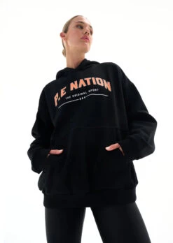 PE NATION - Initialise Hoodie (Black) -Faithfull The Brand || Carver™ || One Teaspoon Shop elysian collective initialise hoodie black 5