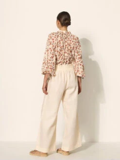 KIVARI - Molly Pant (Ivory) -Faithfull The Brand || Carver™ || One Teaspoon Shop elysian collective kivari molly pant ivory 2