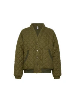 KIVARI - Vida Quilted Jacket (Khaki)