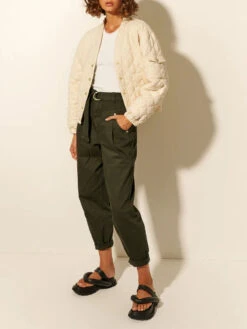 KIVARI - Vida Quilted Jacket (Ivory) -Faithfull The Brand || Carver™ || One Teaspoon Shop elysian collective kivari vida quilted jacket ivory 2