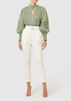 MINISTRY OF STYLE - Eden Pants (Unbleached) 8 MINISTRY OF STYLE - Eden Pants (Unbleached) -Faithfull The Brand || Carver™ || One Teaspoon Shop elysian collective ministry of style eden pants 5