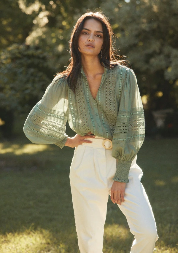 MINISTRY OF STYLE - Eden Pants (Unbleached) 2 MINISTRY OF STYLE - Eden Pants (Unbleached) - Image 2