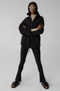 MISHA URBAN - HARVEY SPRAY JACKET (Black) -Faithfull The Brand || Carver™ || One Teaspoon Shop elysian collective misha urban harvey spray jacket black 6