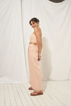 MØN RENN - Laila Pant (Sherbert) -Faithfull The Brand || Carver™ || One Teaspoon Shop elysian collective mon renn laila pant 5