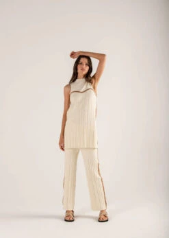 MØN RENN - Lyon Knit Pant -Faithfull The Brand || Carver™ || One Teaspoon Shop elysian collective mon renn lyon knit pant 2