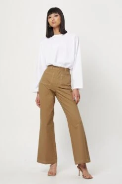 MOSSMAN - All Eyes On You Pant (Camel)