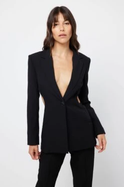 MOSSMAN - Hold The Line Blazer (Black)