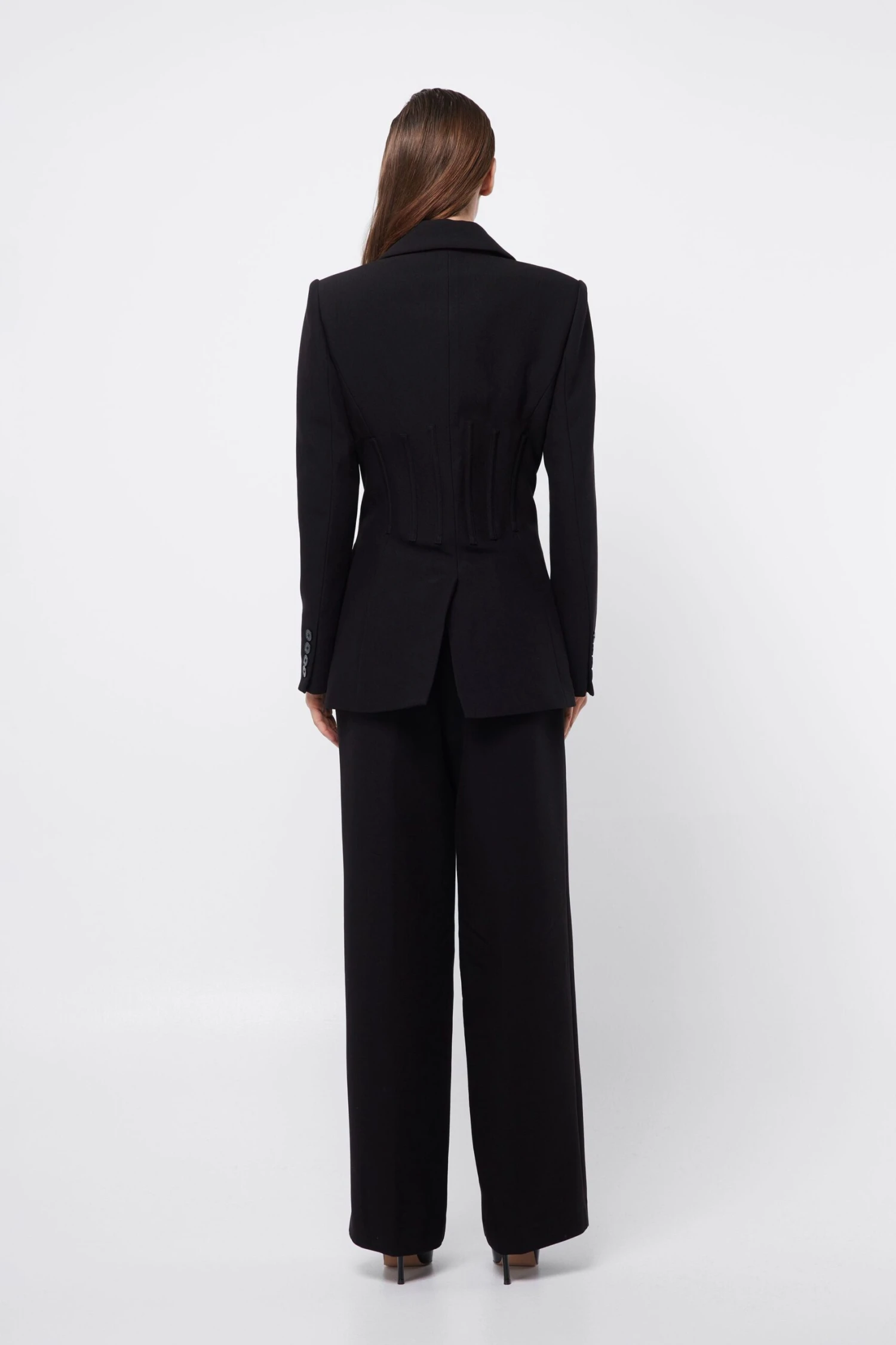 MOSSMAN - Meet Again Blazer (Black) 4 MOSSMAN - Meet Again Blazer (Black) - Image 4