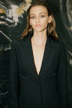 MOSSMAN - Meet Again Blazer (Black) 11 MOSSMAN - Meet Again Blazer (Black) -Faithfull The Brand || Carver™ || One Teaspoon Shop elysian collective mossman meet again blazer black 5