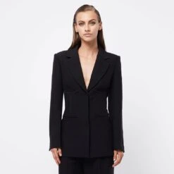 MOSSMAN - Meet Again Blazer (Black) 13 MOSSMAN - Meet Again Blazer (Black) -Faithfull The Brand || Carver™ || One Teaspoon Shop elysian collective mossman meet again blazer black 7