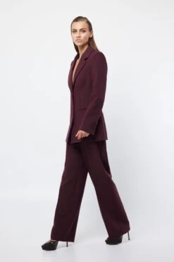 MOSSMAN - MEET AGAIN BLAZER (Burgundy) -Faithfull The Brand || Carver™ || One Teaspoon Shop elysian collective mossman meet again blazer burgundy 6