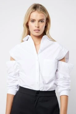 MOSSMAN - Missing Piece Shirt (White)