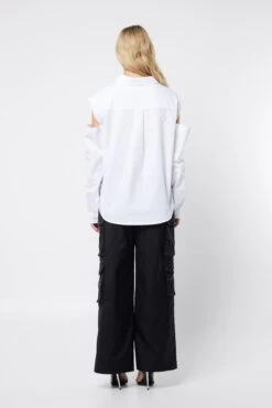 MOSSMAN - Missing Piece Shirt (White) 13 MOSSMAN - Missing Piece Shirt (White) -Faithfull The Brand || Carver™ || One Teaspoon Shop elysian collective mossman missing piece shirt white 5