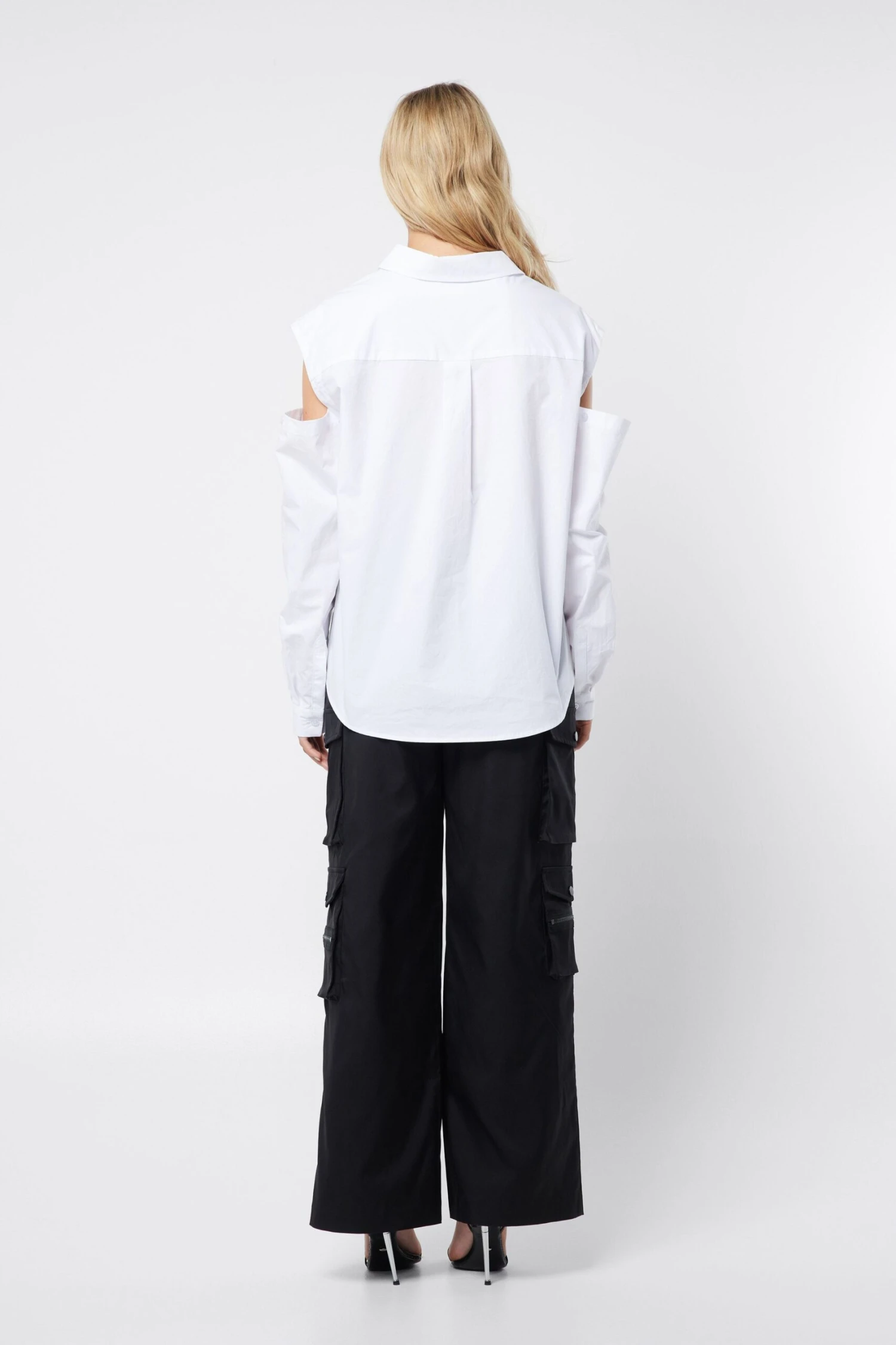 MOSSMAN - Missing Piece Shirt (White) 6 MOSSMAN - Missing Piece Shirt (White) - Image 6