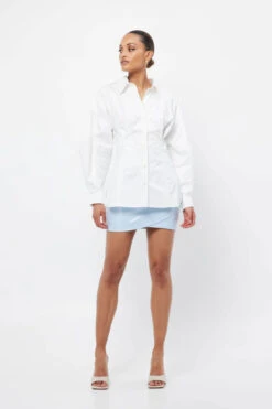 MOSSMAN - Need You Now Shirt (White) -Faithfull The Brand || Carver™ || One Teaspoon Shop elysian collective mossman need you now shirt white 4