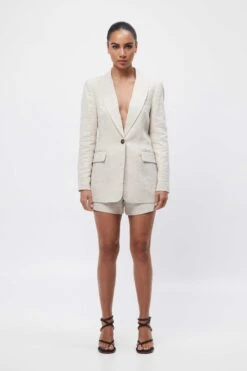 MOSSMAN - New Motivation Blazer (Natural) -Faithfull The Brand || Carver™ || One Teaspoon Shop elysian collective mossman new motivation blazer 1