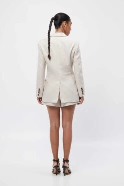 MOSSMAN - New Motivation Blazer (Natural) -Faithfull The Brand || Carver™ || One Teaspoon Shop elysian collective mossman new motivation blazer 6