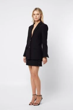 MOSSMAN - The Quiet Renewal Blazer (Black) 15 MOSSMAN - The Quiet Renewal Blazer (Black) -Faithfull The Brand || Carver™ || One Teaspoon Shop elysian collective mossman quiet renewal blazer black 3