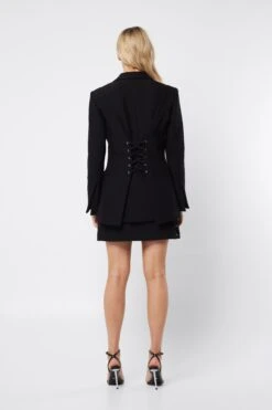 MOSSMAN - The Quiet Renewal Blazer (Black) 11 MOSSMAN - The Quiet Renewal Blazer (Black) -Faithfull The Brand || Carver™ || One Teaspoon Shop elysian collective mossman quiet renewal blazer black 5