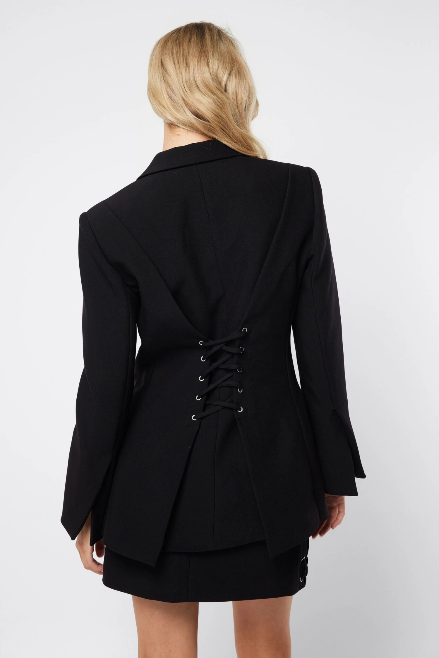 MOSSMAN - The Quiet Renewal Blazer (Black) 2 MOSSMAN - The Quiet Renewal Blazer (Black) - Image 2