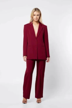 MOSSMAN - Ride This Out Blazer (Crimson) -Faithfull The Brand || Carver™ || One Teaspoon Shop elysian collective mossman ride this out blazer crimson 2