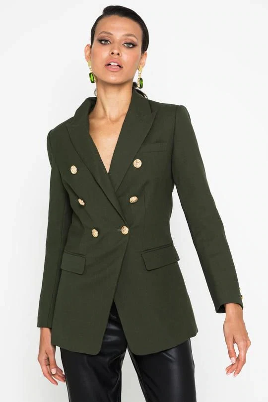 MOSSMAN - Signature Blazer (Khaki) 1 MOSSMAN - Signature Blazer (Khaki)