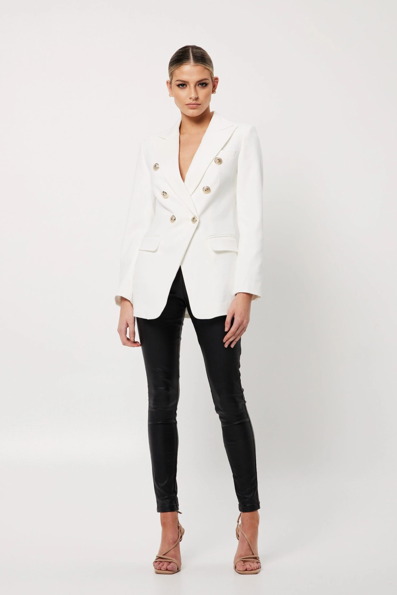 MOSSMAN - The Signature Blazer (White) 2 MOSSMAN - The Signature Blazer (White) - Image 2