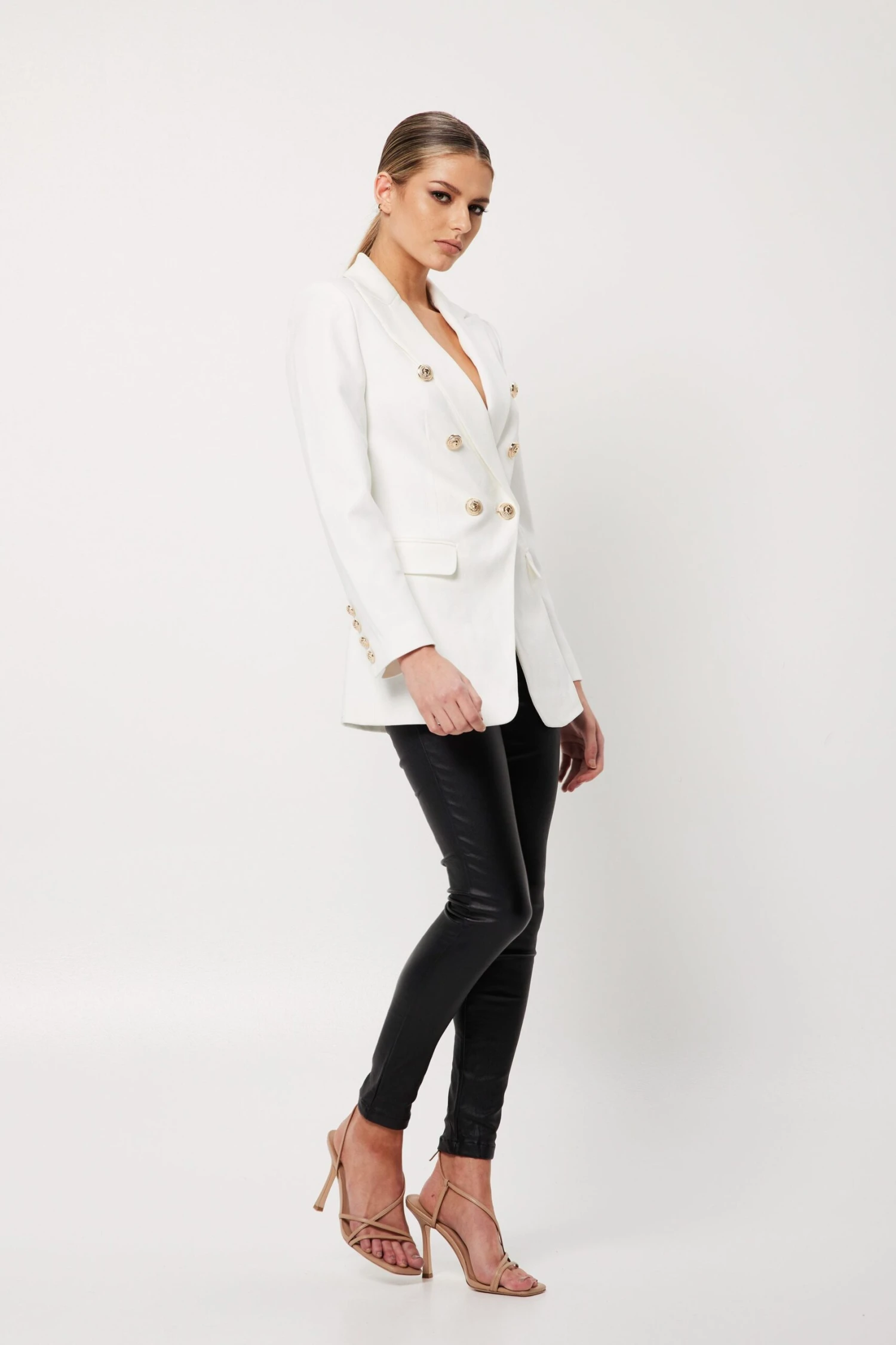 MOSSMAN - The Signature Blazer (White) 5 MOSSMAN - The Signature Blazer (White) - Image 5