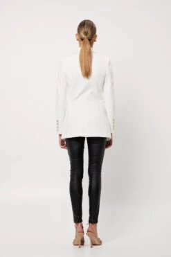 MOSSMAN - The Signature Blazer (White) 11 MOSSMAN - The Signature Blazer (White) -Faithfull The Brand || Carver™ || One Teaspoon Shop elysian collective mossman signature blazer white 4