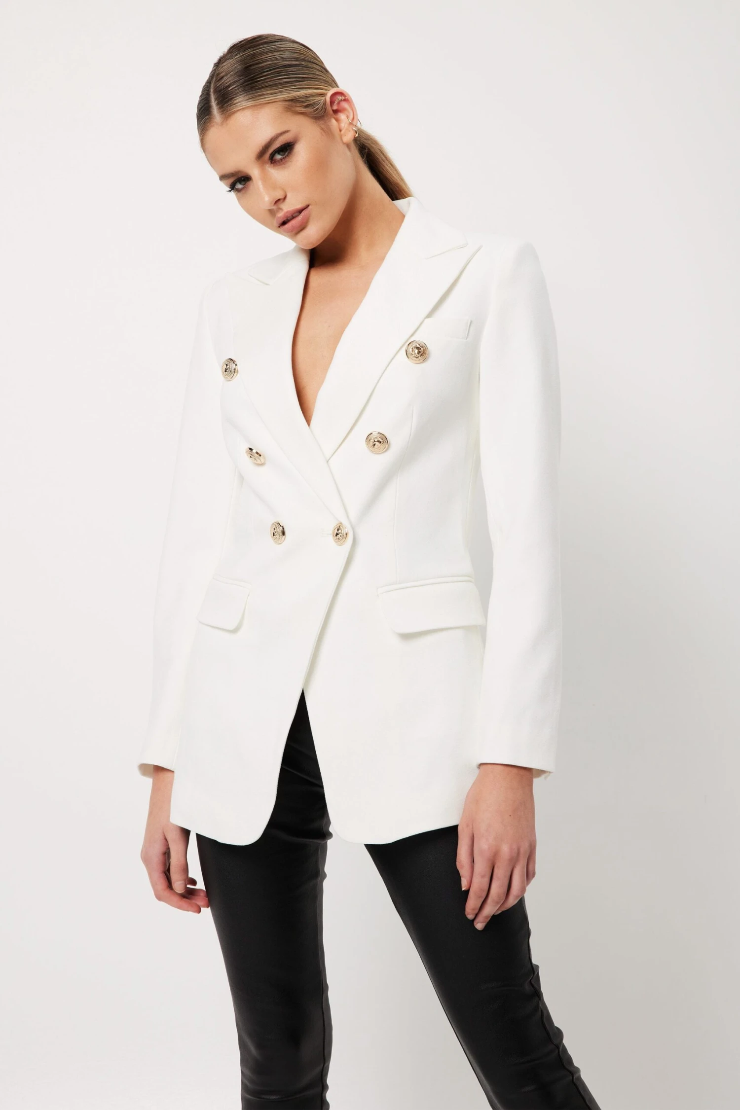 MOSSMAN - The Signature Blazer (White) 4 MOSSMAN - The Signature Blazer (White) - Image 4