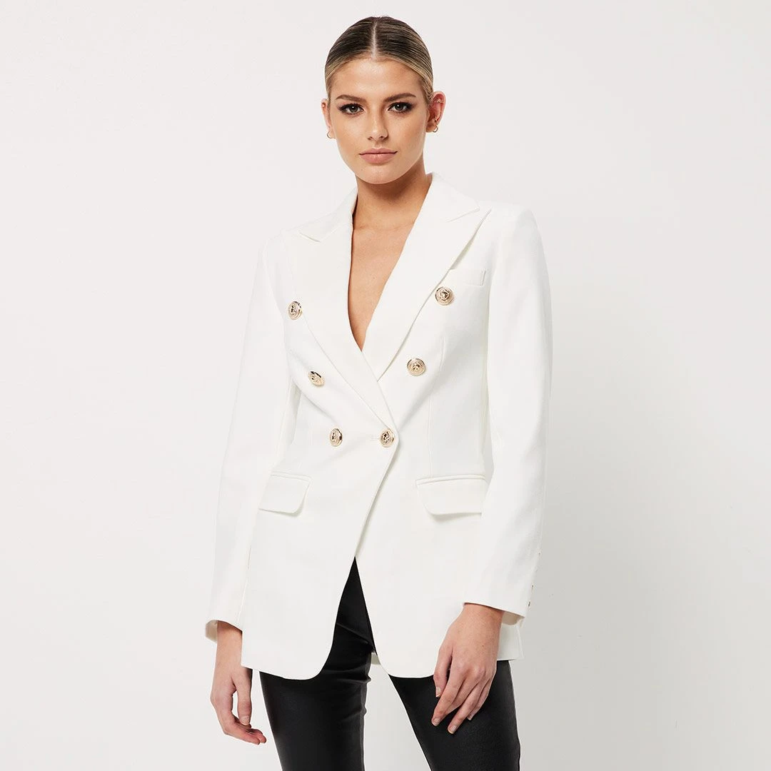 MOSSMAN - The Signature Blazer (White) 3 MOSSMAN - The Signature Blazer (White) - Image 3