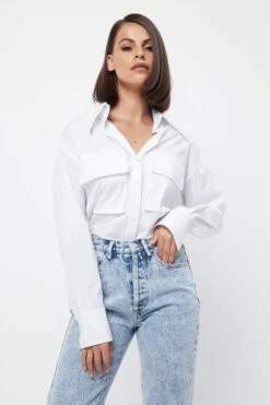 MOSSMAN - The High Line Shirt (White) -Faithfull The Brand || Carver™ || One Teaspoon Shop elysian collective mossman the high line shirt white 1