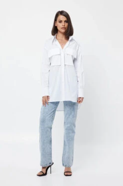 MOSSMAN - The High Line Shirt (White) -Faithfull The Brand || Carver™ || One Teaspoon Shop elysian collective mossman the high line shirt white 3