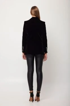 MOSSMAN - The Signature Blazer (Black) 17 MOSSMAN - The Signature Blazer (Black) -Faithfull The Brand || Carver™ || One Teaspoon Shop elysian collective mossman the signature blazer black 4