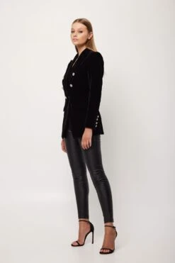 MOSSMAN - The Signature Blazer (Black) 16 MOSSMAN - The Signature Blazer (Black) -Faithfull The Brand || Carver™ || One Teaspoon Shop elysian collective mossman the signature blazer black 5