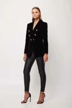 MOSSMAN - The Signature Blazer (Black) 14 MOSSMAN - The Signature Blazer (Black) -Faithfull The Brand || Carver™ || One Teaspoon Shop elysian collective mossman the signature blazer black 6