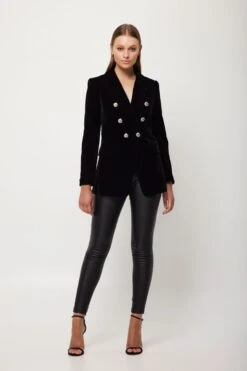 MOSSMAN - The Signature Blazer (Black) 15 MOSSMAN - The Signature Blazer (Black) -Faithfull The Brand || Carver™ || One Teaspoon Shop elysian collective mossman the signature blazer black 7