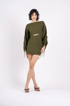 ONE FELL SWOOP - Sky Mini (Olive Line) -Faithfull The Brand || Carver™ || One Teaspoon Shop elysian collective one fell swoop sky mini olive line 1