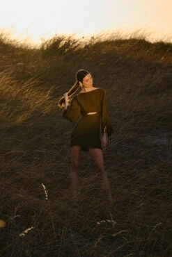 ONE FELL SWOOP - Sky Mini (Olive Line) -Faithfull The Brand || Carver™ || One Teaspoon Shop elysian collective one fell swoop sky mini olive line 2