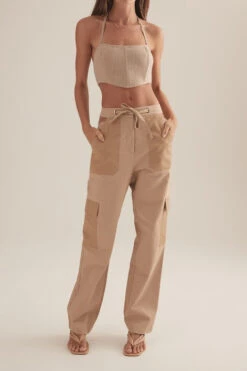 OWNLEY - Brock Cargo Pants (Safari) -Faithfull The Brand || Carver™ || One Teaspoon Shop elysian collective ownely thea corset toffee check 5 a1c5cebd 6dd1 417a ade4 c9d42126c0b8